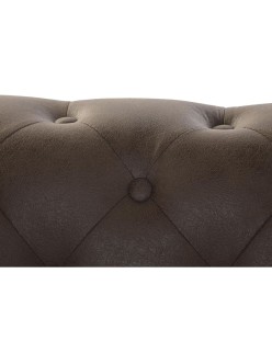 Fauteuil DKD Home Decor 80 x 80 x 70 cm Bois Brun foncé