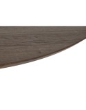 Table de Salle à Manger Home ESPRIT Marron Noir Fer Bois MDF 120 x 120 x 75 cm