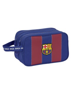 Nécessaire de Viagem F.C. Barcelona Vermelho Azul Marinho Poliéster 600D 26 x 15 x 12.5 cm
