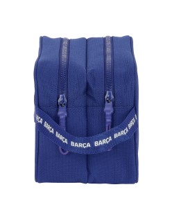Neceser de Viaje F.C. Barcelona Rojo Azul marino Poliéster 600D 26 x 15 x 12.5 cm