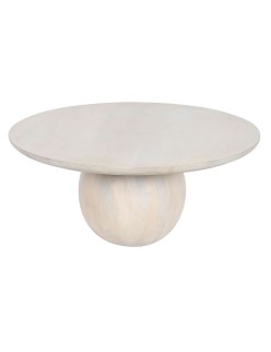 Table Basse Home ESPRIT Acacia 81 x 81 x 37 cm
