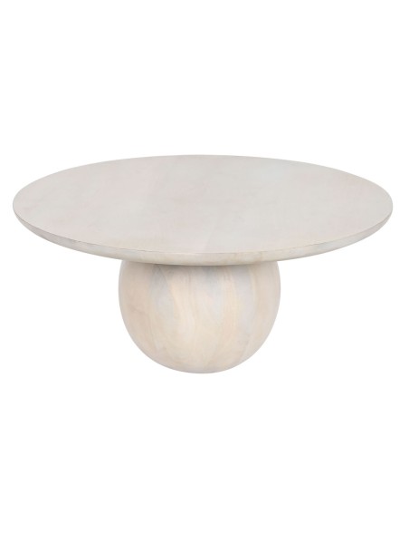 Mesa de Centro Home ESPRIT Acacia 81 x 81 x 37 cm Mesa de Centro Home ESPRIT Acacia 81 x 81 x 37 cm