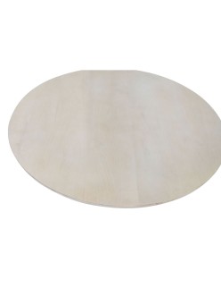 Mesa de Centro Home ESPRIT Acacia 81 x 81 x 37 cm