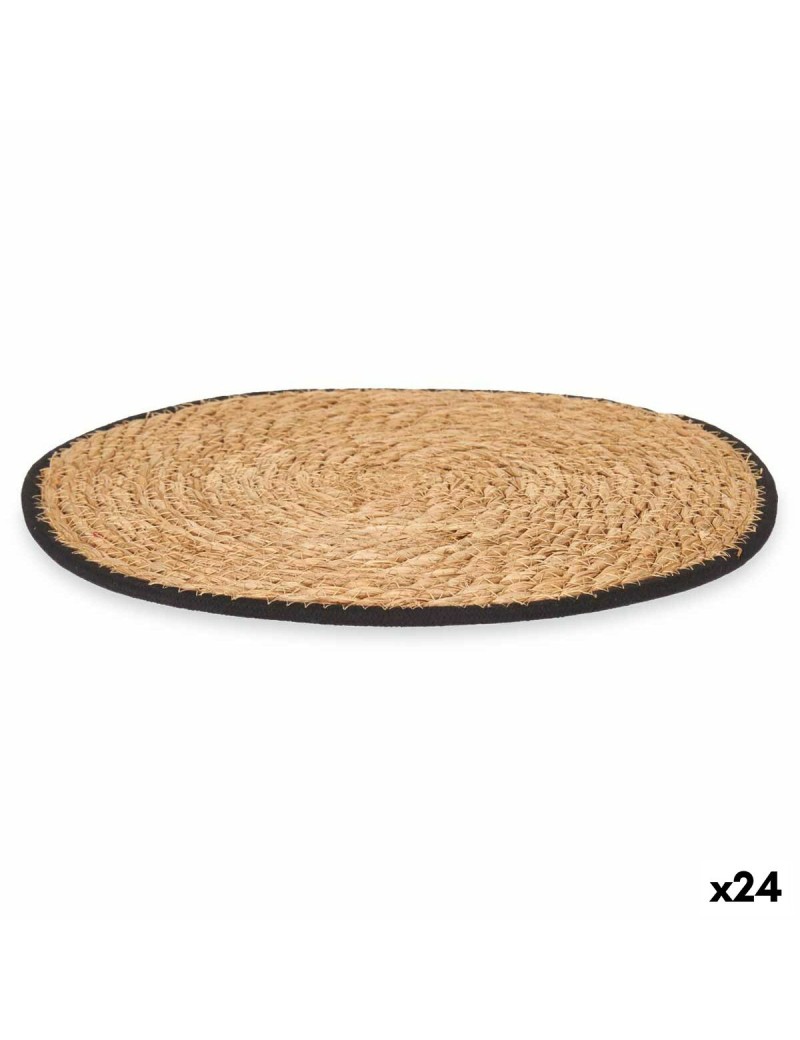 Table Mat Black Cotton Marine algae (24 Units)