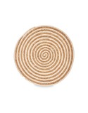 Untersetzer Kinvara TS23886-W Weiß Baumwolle Seetang 35 x 0,6 x 35 cm (24 Stück)
