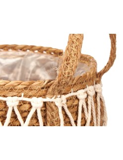 Conjunto de vasos 2 Peças Natural Algas marinhas (4 Unidades)
