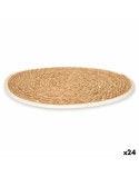 Untersetzer Kinvara 17538 Weiß Baumwolle Seetang 35 x 0,6 x 35 cm (24 Stück)