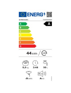 Máquina de lavar LG F2WR5S09A0W 60 cm 1200 rpm 9 kg