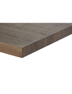 Mesa de Comedor Home ESPRIT Marrón Negro Hierro Madera MDF 160 x 90 x 75 cm