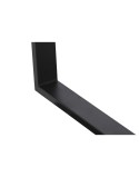 Mesa de Comedor Home ESPRIT Marrón Negro Hierro Madera MDF 160 x 90 x 75 cm