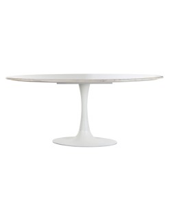 Esstisch Home ESPRIT Weiß Metall Marmor 180 x 100 x 76 cm