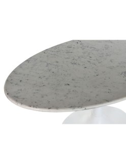 Esstisch Home ESPRIT Weiß Metall Marmor 180 x 100 x 76 cm