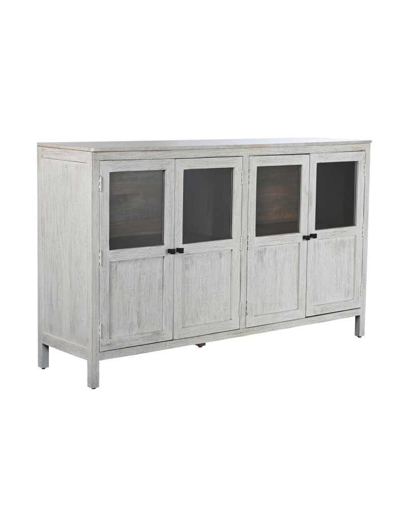 Anrichte Home ESPRIT Weiß Kristall Mango-Holz 175 x 45,2 x 105 cm