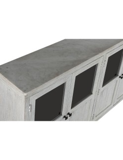 Anrichte Home ESPRIT Weiß Kristall Mango-Holz 175 x 45,2 x 105 cm