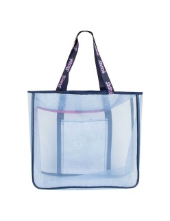Sac de plage Stitch Bleu 100 % polyester
