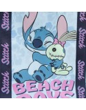 Sac de plage Stitch Bleu 100 % polyester