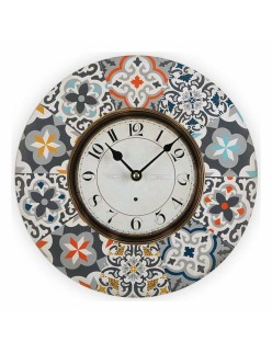 Horloge Murale Versa Alfama Bois (4 x 29 x 29 cm)