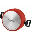 Casserole FAGOR Maxima Red Aluminium (Ø 20 x 10 cm)