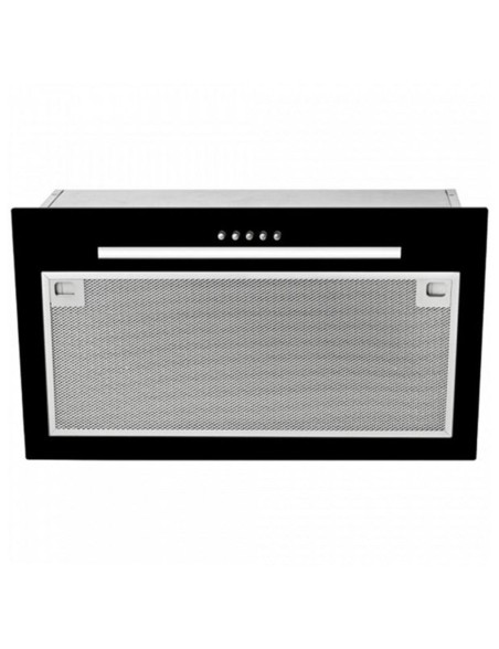 Konventioneller Rauchfang Teka GFG2 GLASS BLACK 55 cm 329 m3/h 63 dB 180W Schwarz