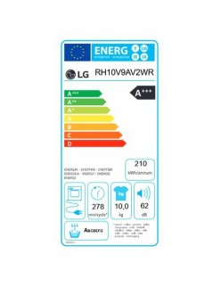 Asciugatrice a condensazione LG RH10V9AV2WR