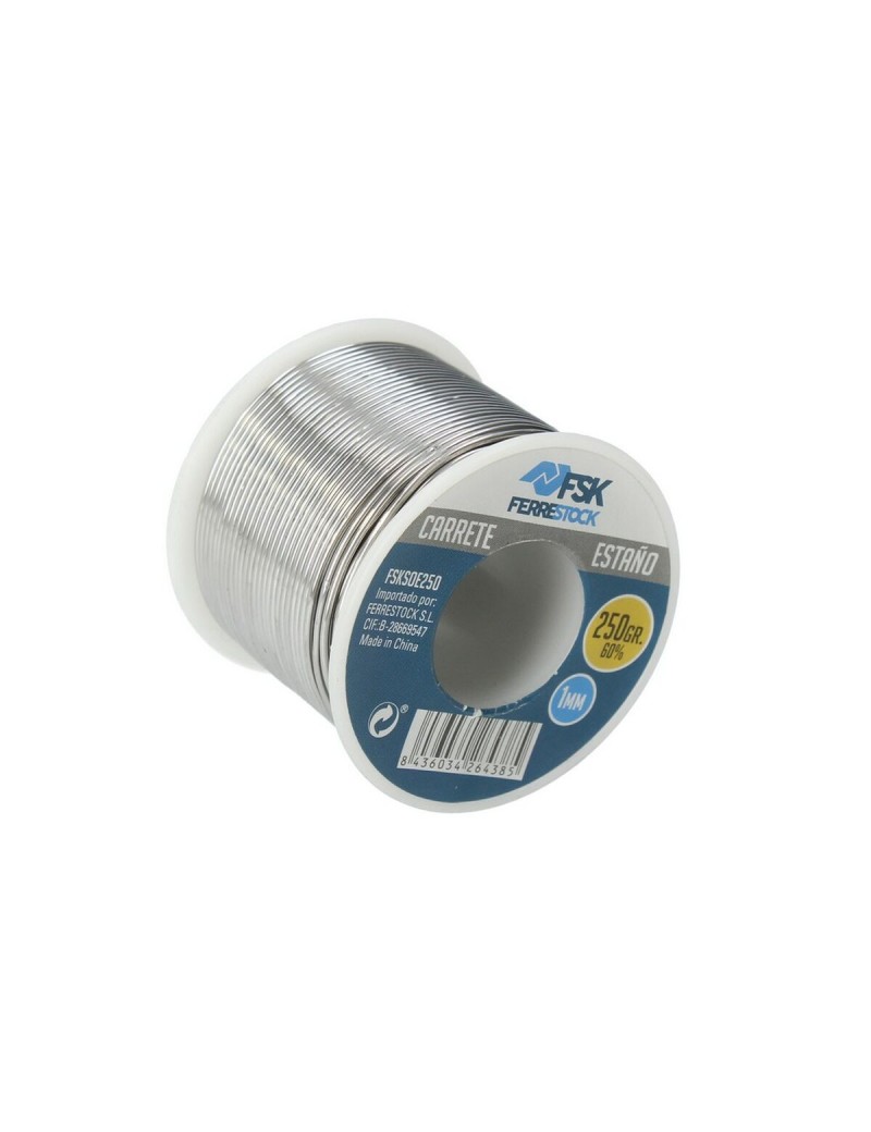 Wire Spool Ferrestock Tin 1mm