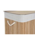 Cesto per i Panni Sporchi Home ESPRIT Bianco Naturale Bambù 140 L 60 x 40 x 60 cm