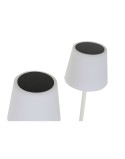 Lampe solaire Home ESPRIT Noir 25 x 25 x 140 cm