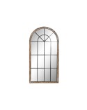 Miroir mural Home ESPRIT Blanc Marron Noir Fenêtre 86 x 3,5 x 168 cm
