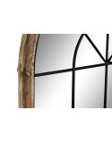 Miroir mural Home ESPRIT Blanc Marron Noir Fenêtre 86 x 3,5 x 168 cm
