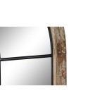 Miroir mural Home ESPRIT Blanc Marron Noir Fenêtre 86 x 3,5 x 168 cm