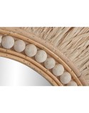 Specchio da parete Home ESPRIT Naturale Tropicale 80 x 4 x 80 cm