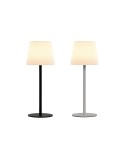 Lampe solaire Home ESPRIT Blanc Noir 15 x 15 x 40 cm