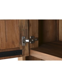 Möbel Home ESPRIT natürlich Teakholz 60 x 40 x 190 cm