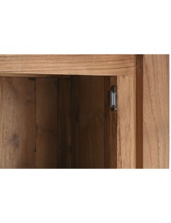 Möbel Home ESPRIT natürlich Teakholz 60 x 40 x 190 cm