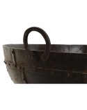 Macetero Home ESPRIT Marrón Hierro 100 x 90 x 64 cm