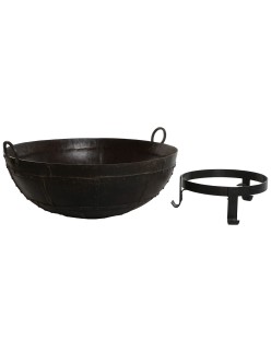 Blumentopf Home ESPRIT Braun Eisen 100 x 90 x 64 cm