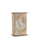 Schlüsselschrank Home ESPRIT Weiß natürlich 18 x 7,5 x 28 cm