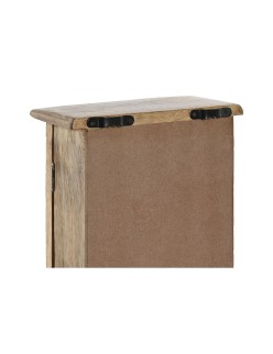 Schlüsselschrank Home ESPRIT Weiß natürlich 18 x 7,5 x 28 cm