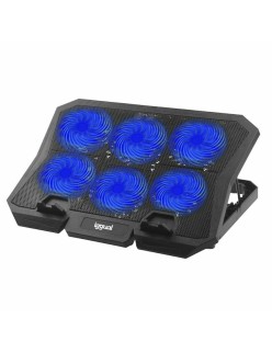 Base di Raffreddamento per PC Portatile iggual IGG319703 Nero