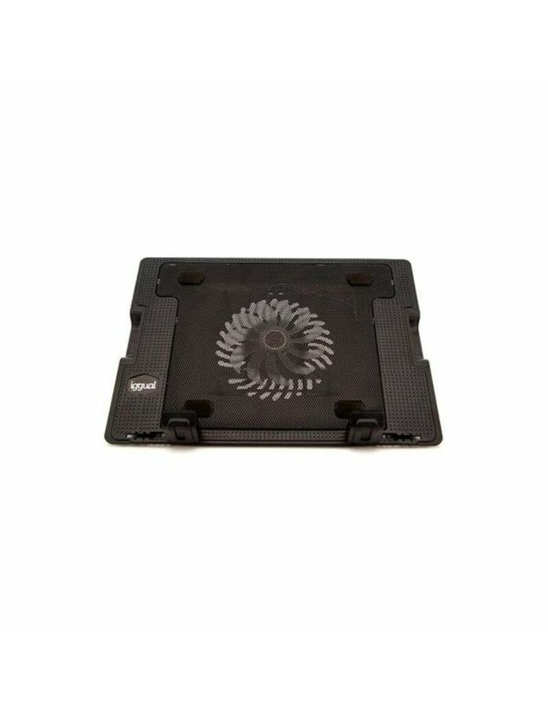 Base de Refrigeração para Portátil iggual IGG316764 Preto Multicolor