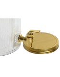 Dispensador de Água Home ESPRIT Dourado Metal Cristal 5,5 L 18 x 23,5 x 30 cm