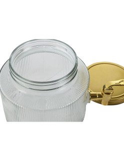 Wasserspender Home ESPRIT Gold Metall Kristall 17,8 x 25 x 15 cm
