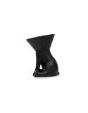 Comedouro para Cão United Pets Up Elisabeth Preto Aço inoxidável Polietileno 1 L