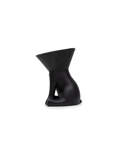 Comedouro para Cão United Pets Up Elisabeth Preto Aço inoxidável Polietileno 1 L
