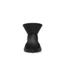 Comedouro para Cão United Pets Up Elisabeth Preto Aço inoxidável Polietileno 1 L