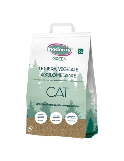 Areia para Gatos Inodorina Sem perfume 6 L