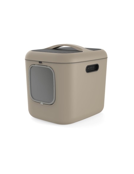 Caixa de Areia para Gatos Rotho My Pet Biala XL Castanho Plástico reciclado