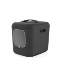 Caixa de Areia para Gatos Rotho My Pet Biala XL Antracite Plástico reciclado