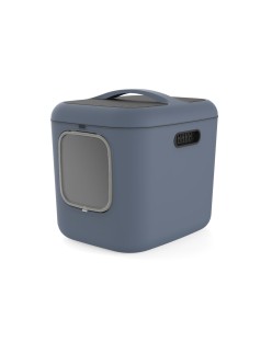 Caixa de Areia para Gatos Rotho My Pet Biala XL Azul Plástico reciclado