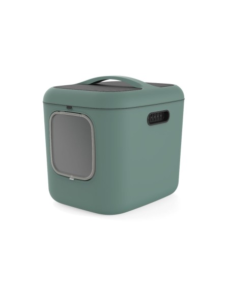 Bac à litière pour chats Rotho My Pet Biala XL Vert Plastique recyclé